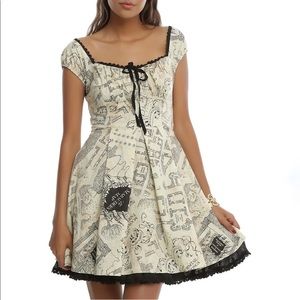 Harry Potter Marauder’s Map Dress Womens XS